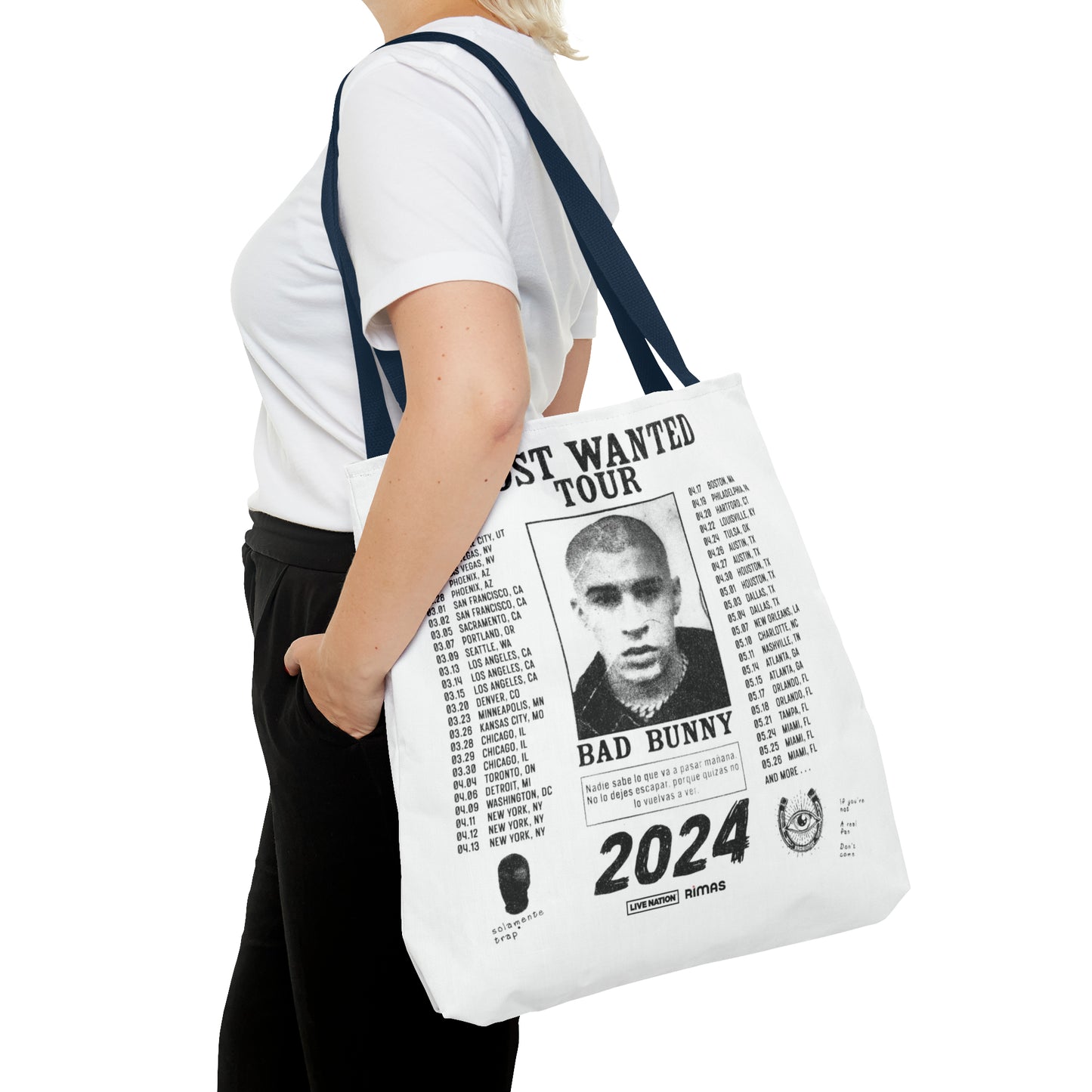 Most Wanted Tour 2024 Tote Bag