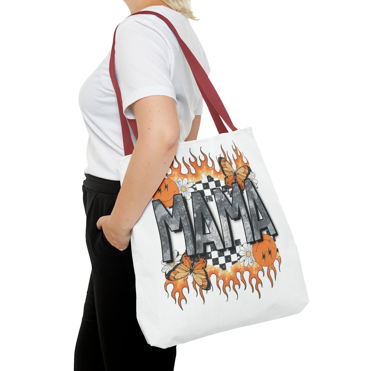 Mama Flames Tote Bag