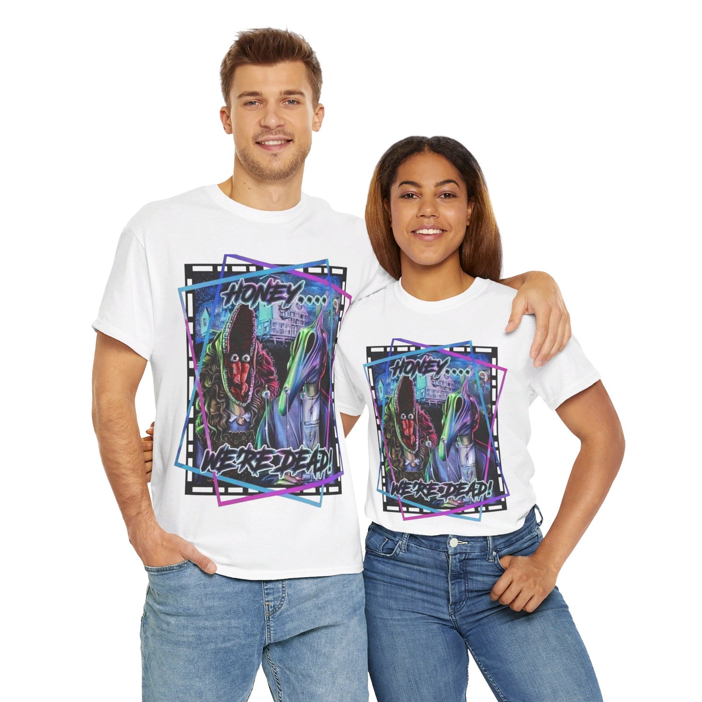 Honey… We’re Dead! Unisex Heavy Cotton Tee