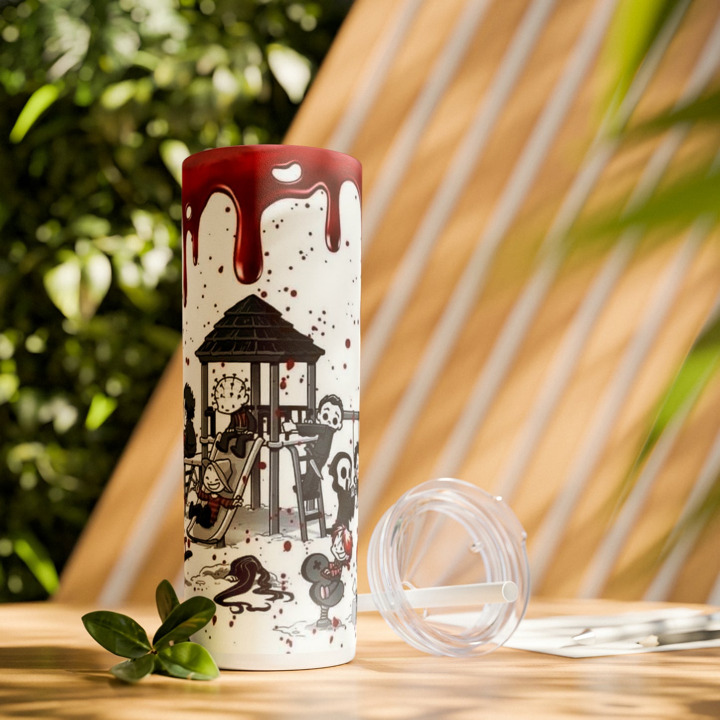 Scary Kid Playground Tumbler, 20oz