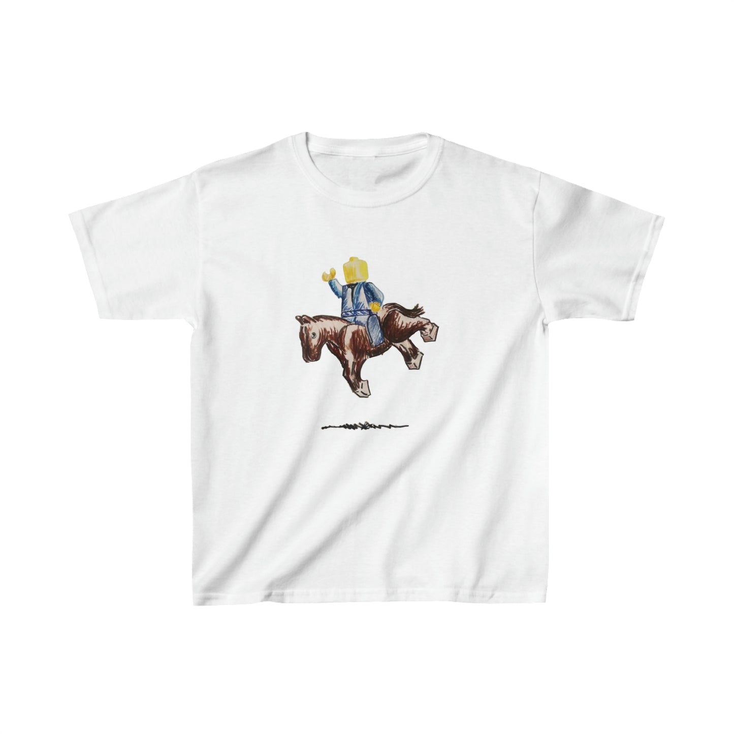 NSLQVPM Toy Kids Heavy Cotton Tee