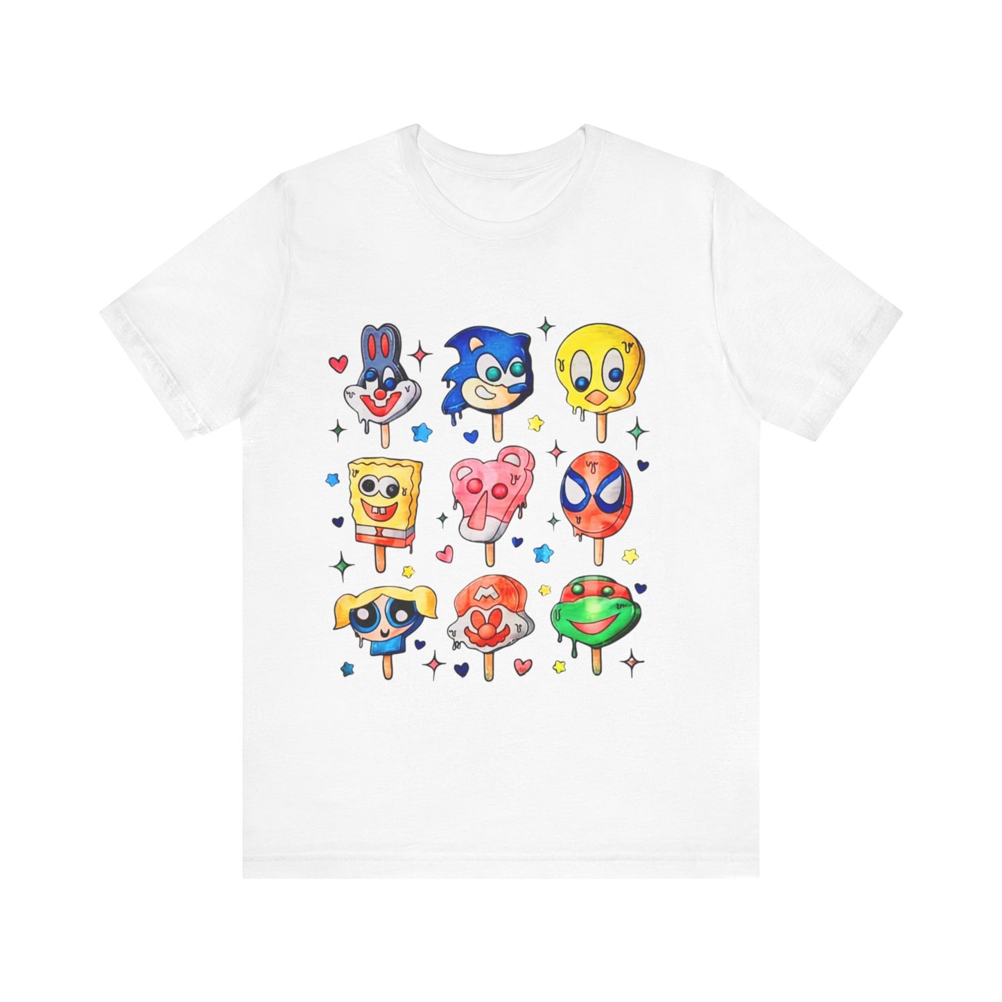 Nostalgic Ice Cream Unisex Jersey Tee