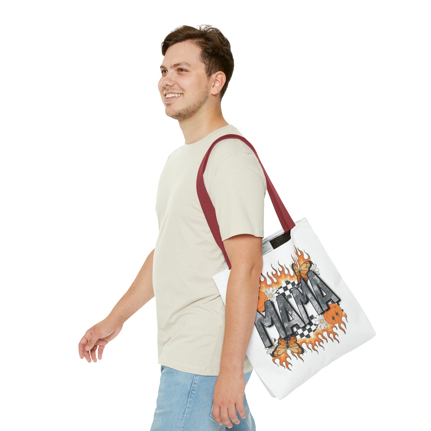 Mama Flames Tote Bag
