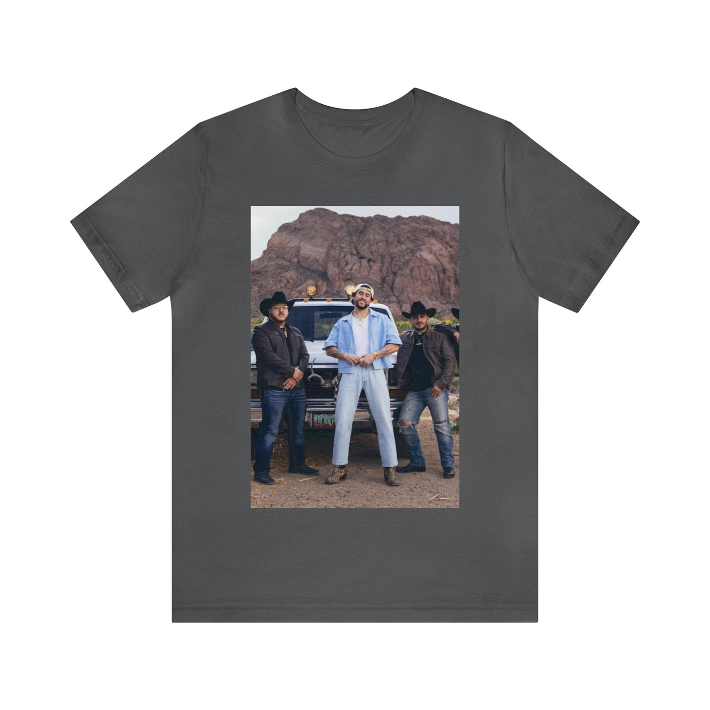 Grupo Frontera x Bad Bunny Unisex Jersey Short Sleeve Tee