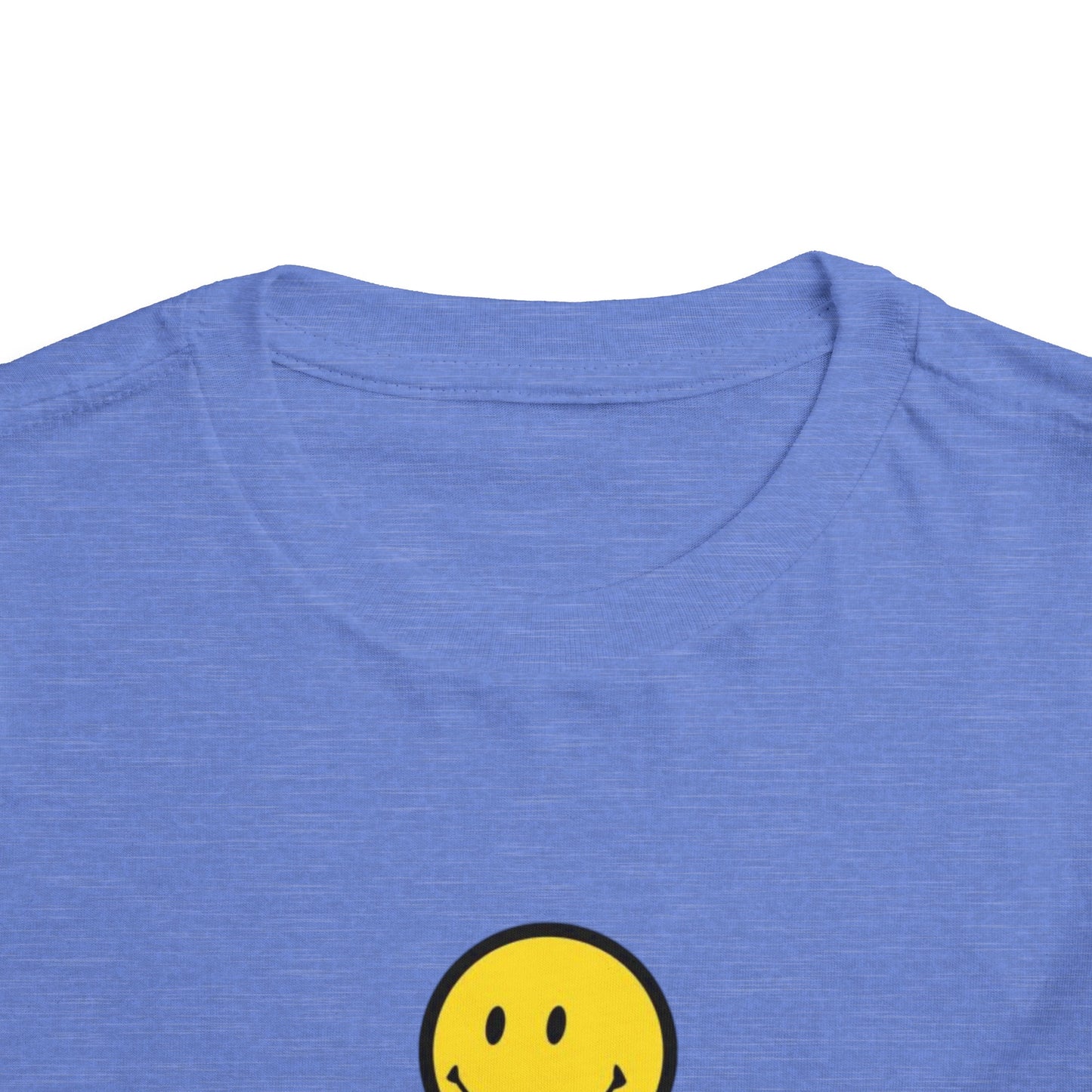 Cozy Smiley Face Toddler Short Sleeve Tee