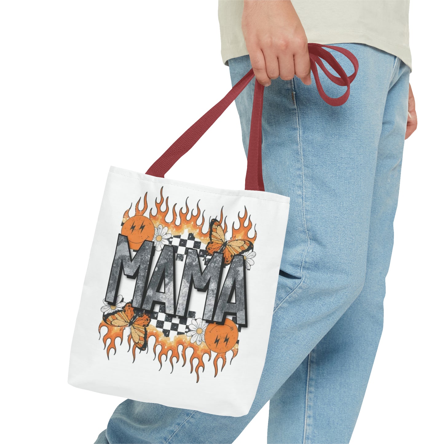 Mama Flames Tote Bag