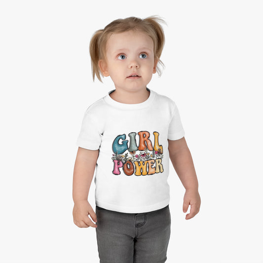 Girl Power Infant Cotton Jersey Tee