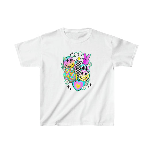 Groovy Easter Kids Heavy Cotton Tee
