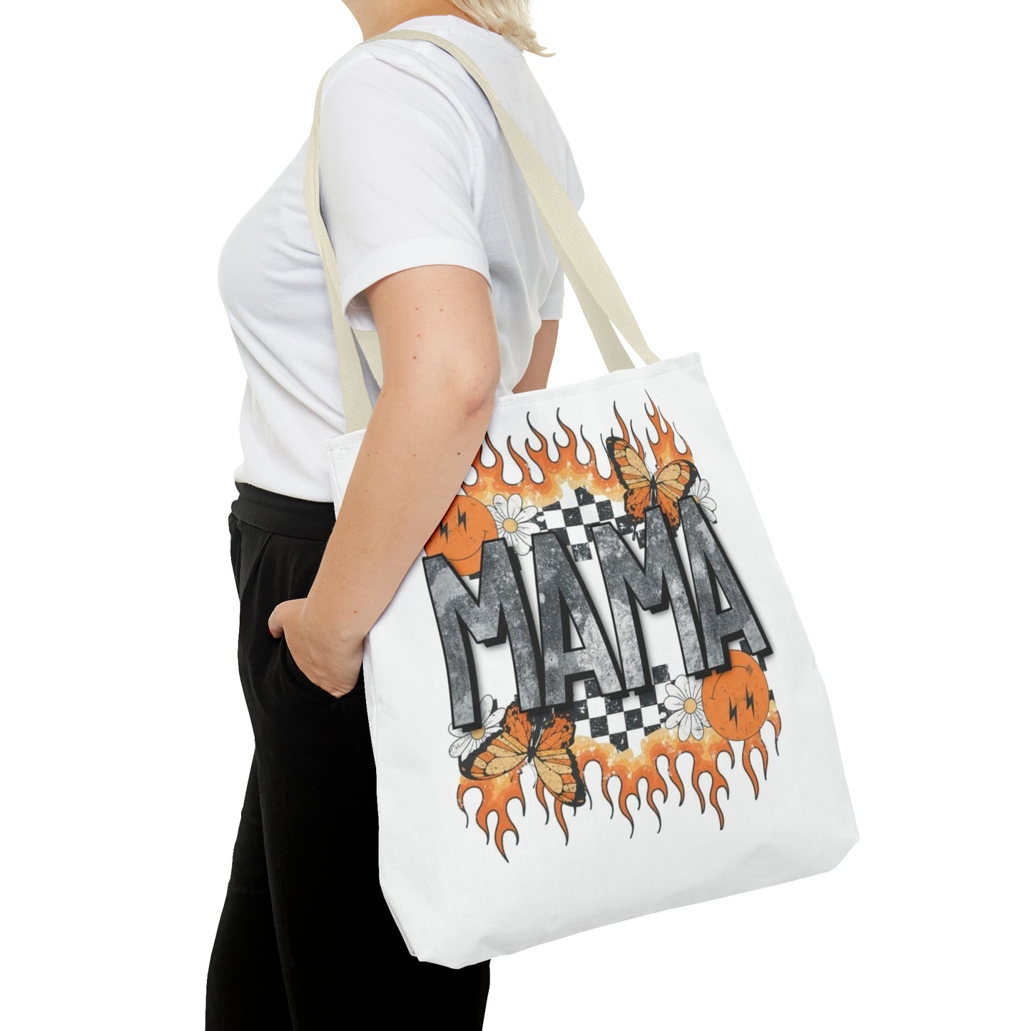 Mama Flames Tote Bag
