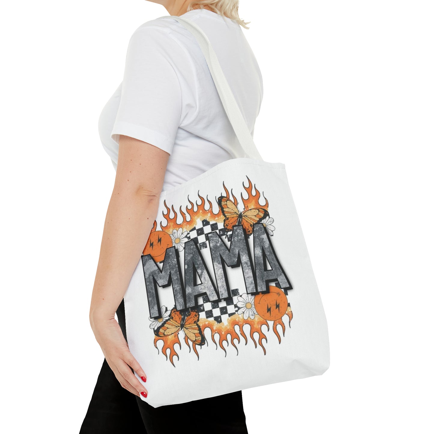 Mama Flames Tote Bag