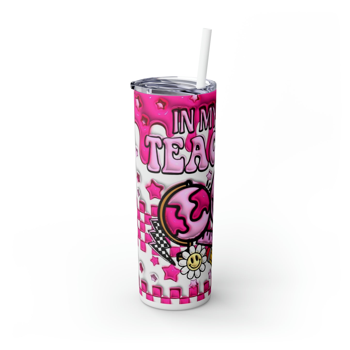 Teaching Era Skinny Tumbler, 20oz