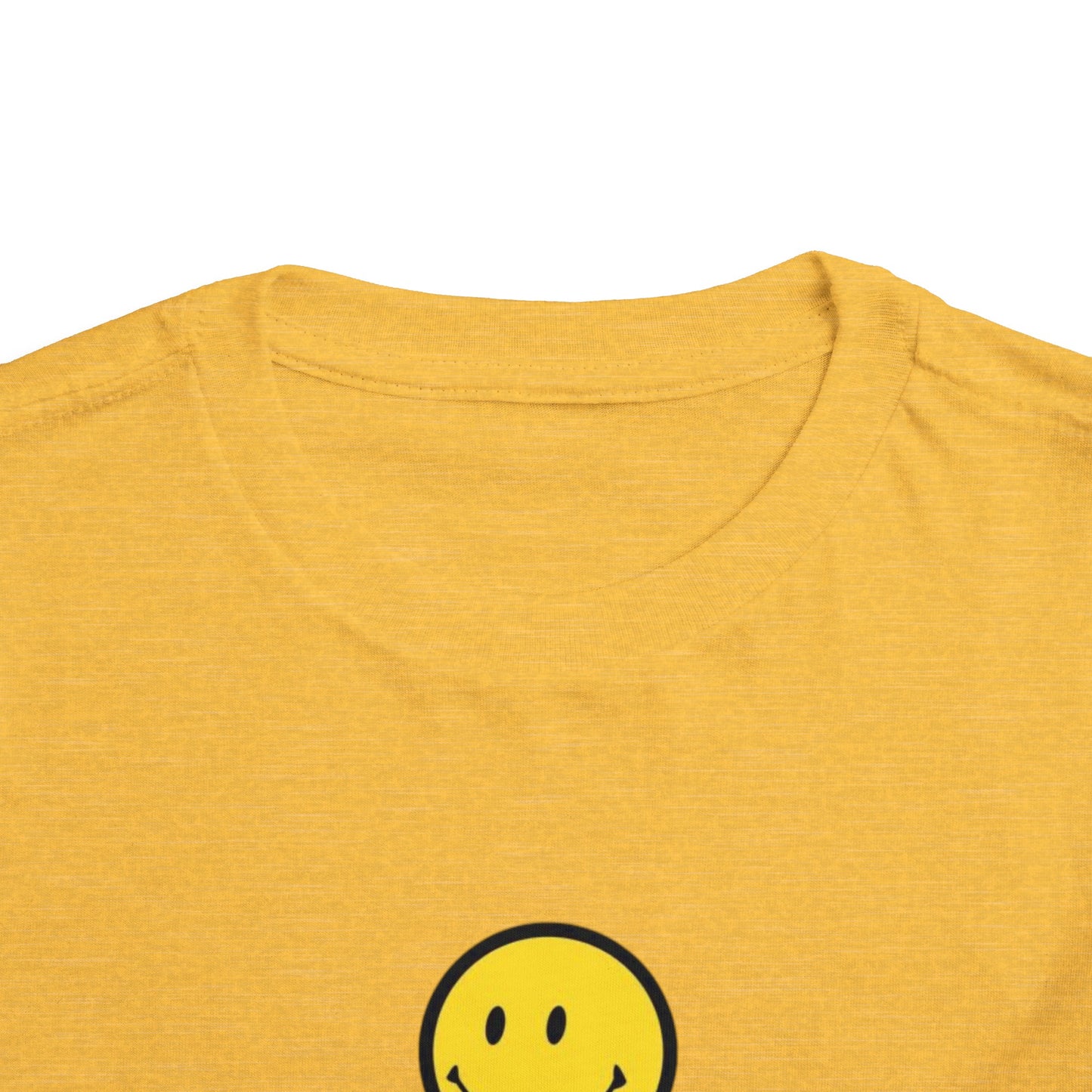 Cozy Smiley Face Toddler Short Sleeve Tee